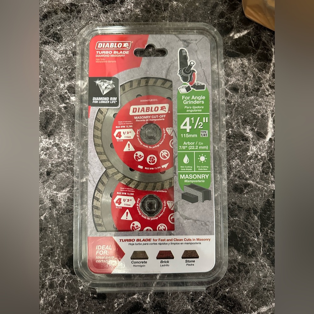 Diablo Turbo Blade 4.5 Inch